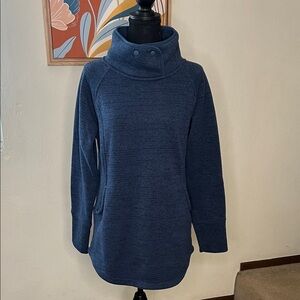 Prana Tri Thermal Threads Tunic Sweater Size M